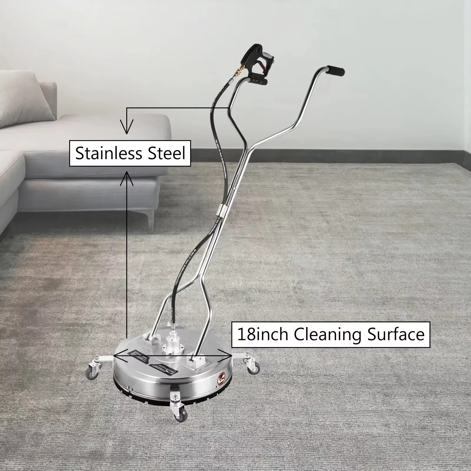 Power Washer Gun Replacement - Sihao 18 Inch Pressure Washer Surface