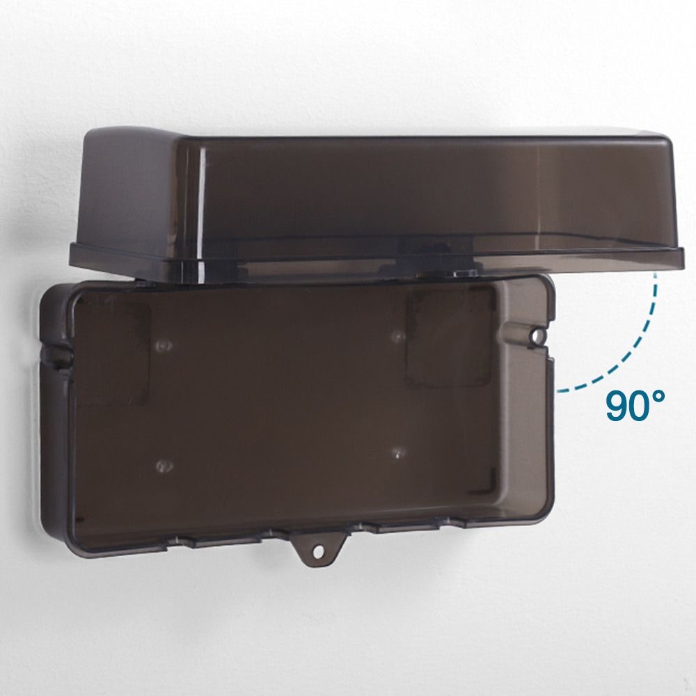 Durable Plastic Plug Box Anti- - Outdoor Power Lead Cover review and price