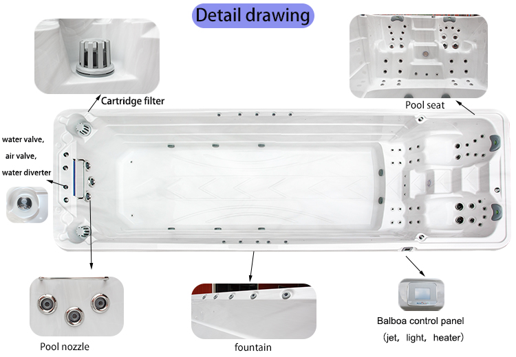 Luxury Inflatable Massage Spa  - Outdoor Power For Hot Tub review and price