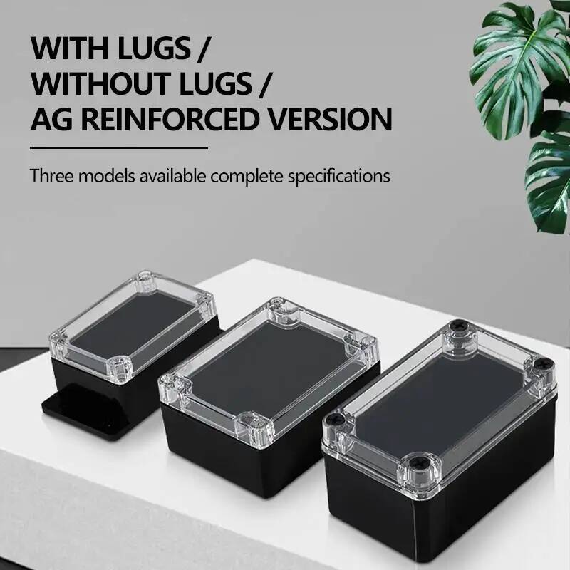 2pcs Transparent Cover Waterpr - Outdoor Power Supply Box review and price