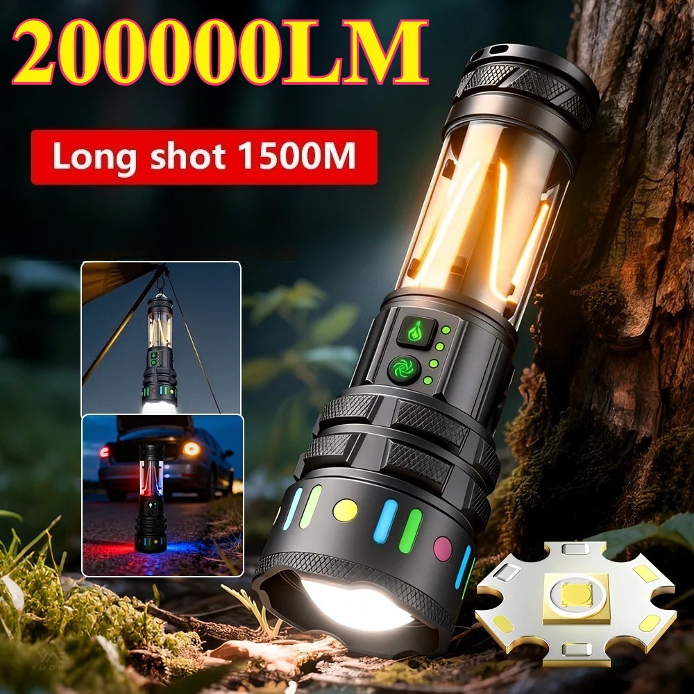 Powerful Ultra Bright LED Flas - Outdoor Powerbank review and price