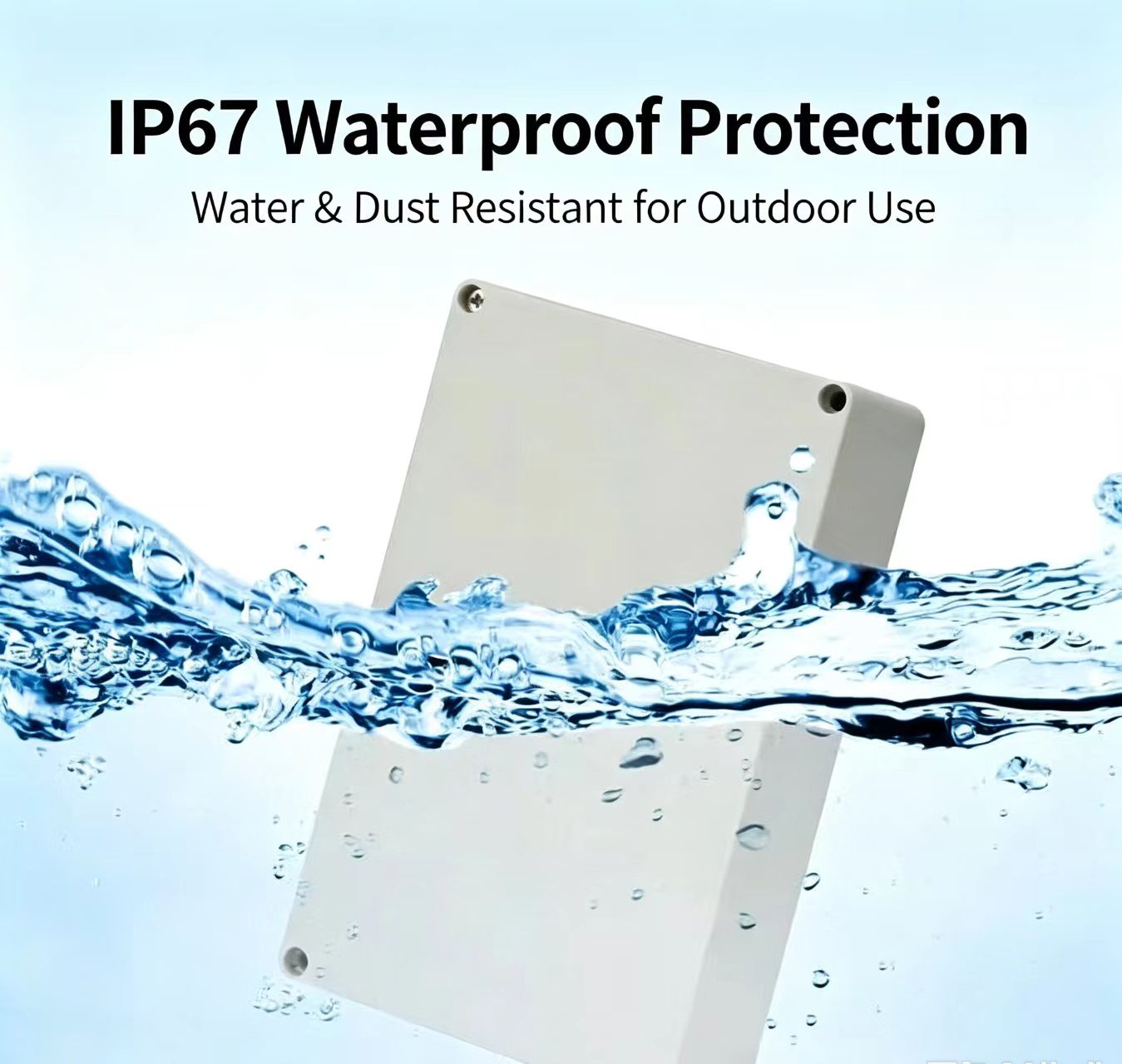 F‑Type New ABS IP67 Waterproof - Outdoor Power Supply Box review and price