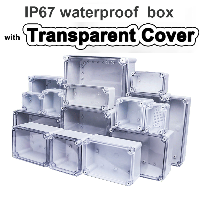 F-type transparent waterproof  - Outdoor Power Supply Box review and price