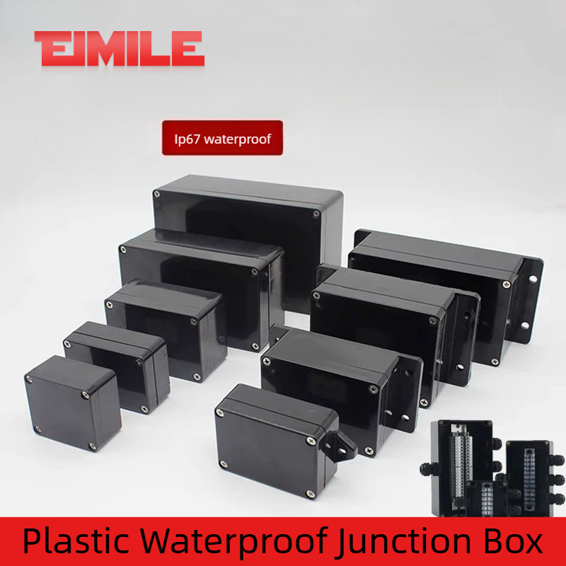 Type F Black Waterproof Juncti - Outdoor Power Supply Box review and price