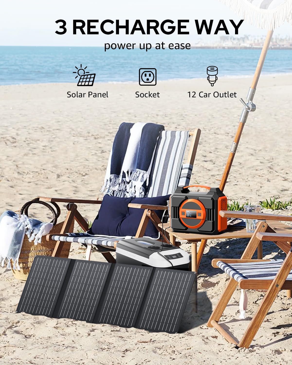 Portable 300W 220Wh Power Stat - Outdoor Power Bank With Ac Outlet review and price