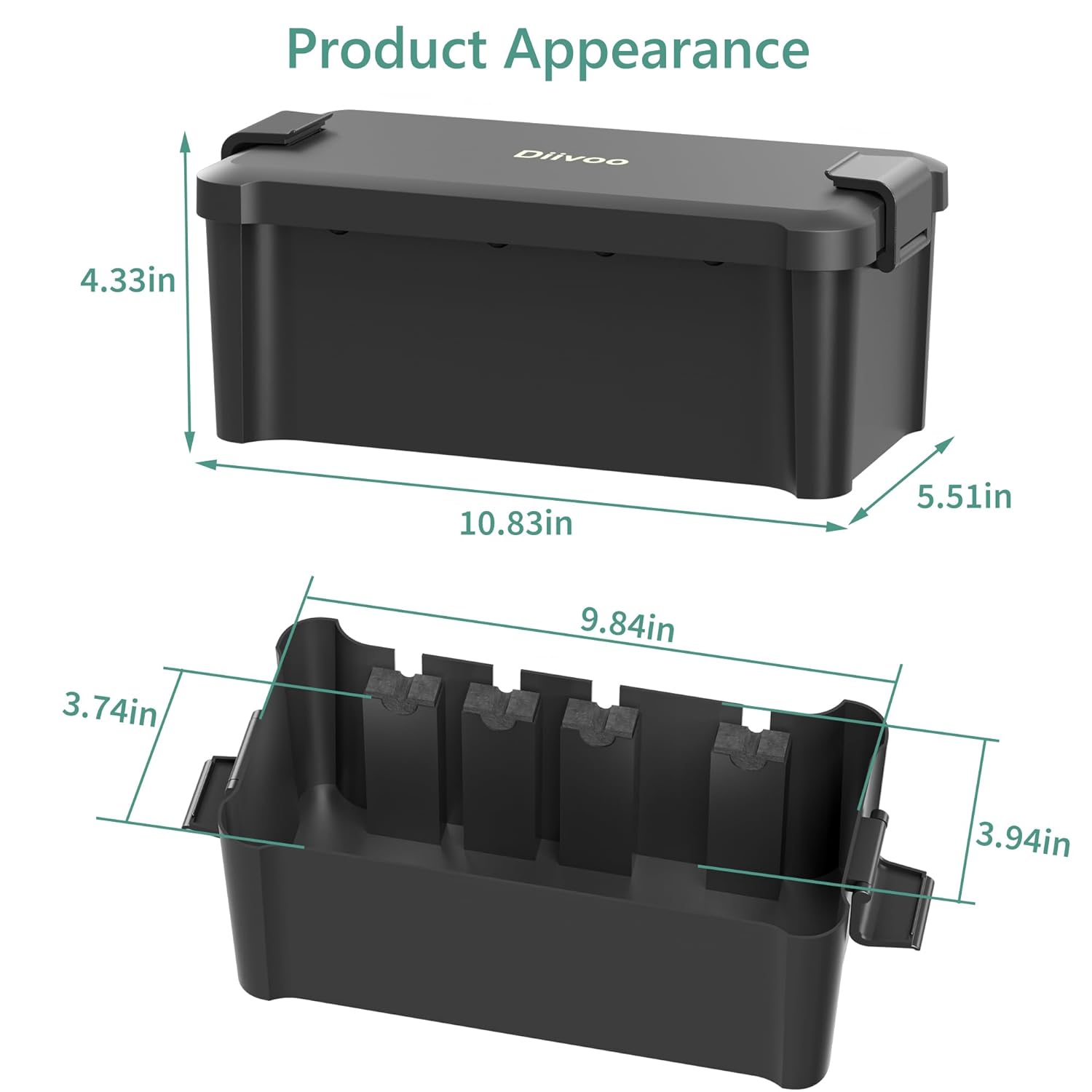 Diivoo Outdoor Waterproof Elec - Outdoor Power Supply Box review and price