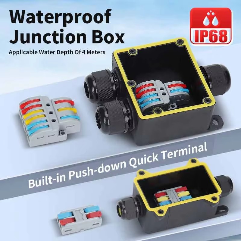 Junction Box Waterproof IP68 2 - Outdoor Power Supply Box review and price