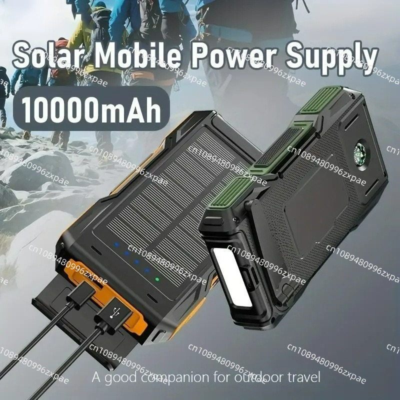 Solar Power Bank 10000mAh Hand - Outdoor Powerbank review and price