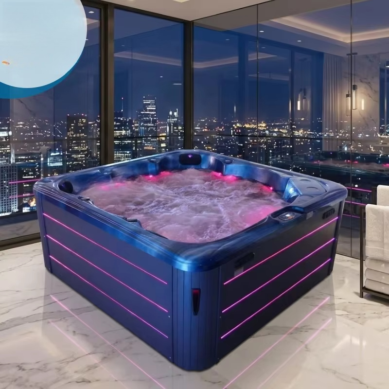 Freestanding Acrylic 6-Person  - Outdoor Power For Hot Tub review and price