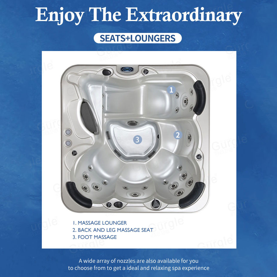 Luxury 5 Person Layz Spa Hot T - Outdoor Power For Hot Tub review and price
